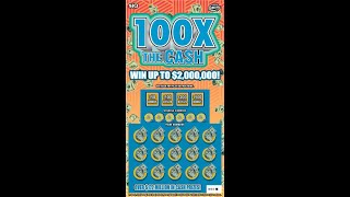 $10 - 100X  THE CASH - NEW TICKET TUESDAY FLORIDA Lottery Bengal Scratch Off instant ticket!