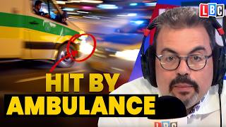 My crash with an ambulance wasn't my fault. But I'm being blamed [LBC Legal Hour]