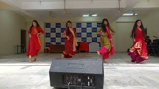 ##janamastami special dance## performance in mlzs ara by senior girls on krishna janmashtami .