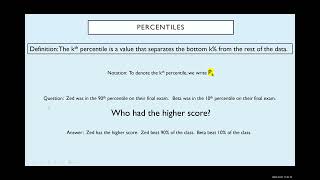 5NS and Boxplots - Percentiles