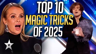 TOP 10 Magicians from Got Talent 2025!