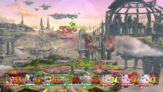 Super Smash Bros Live Stream Highlight: Team Potty Break Jiggly-Mac