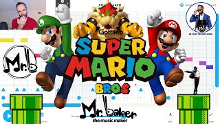 SUPER MARIO BROS Theme Song on Chrome Music Lab