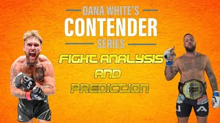 Contender Series: Steven Asplund vs Anthony Guarascio Analysis & Prediction (Week 5)