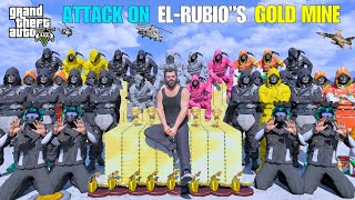 ATTACK ON EL-RUBIO"S GOLD MINE !! GTA5 CINEMATIC GAMEPLAY @Tecnogamerz
