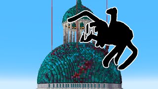 I Built a Giant Spider in Minecraft Superflat