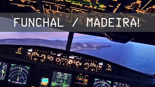 Landing in Funchal / Madeira!