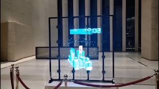3d hologram led fan ,hologram display