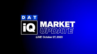 DAT iQ Live: DAT's Data Analytics team examines current freight market conditions: Ep. 128