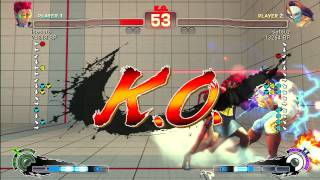 SSF4 Rank Match  isesuto (VI)  vs  satouz (CW)