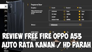 TEST MAIN FREW FIRE PAKE HP OPPO A53 AUTO LANCAR JAYA 6/128