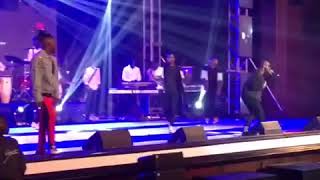 kingpromise and Stonebwoy performs his latest jam “Selfish” at the just ended #BhimConcert2017