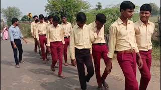 साईकृपा विद्यालय चींतलधाबा येथे संविधान दिनी रॅली कडण्यात आली