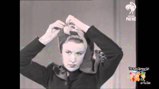 How to Tie a Turban (1942 Fashions)