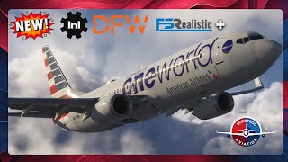 MSFS LIVE | **NEW** iniBuilds KDFW and FSR+ | SayIntentions
