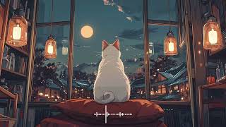Moonlit Café Lofi 🌙 Smooth Jazz for a Quiet Night