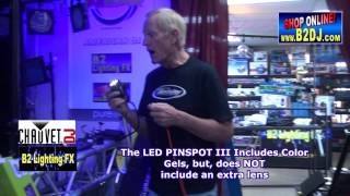 Chauvet LED Pinspot III - 5wt Disco Ball Light for DJ's, Weddings, Man Caves & more!