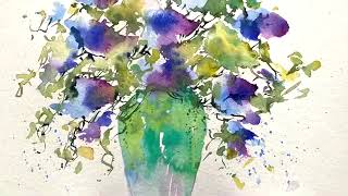 Paint Beautiful Sweet Peas! 2