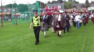 Alloa Bowmar Pipe Band Highland Games Airth Scotland
