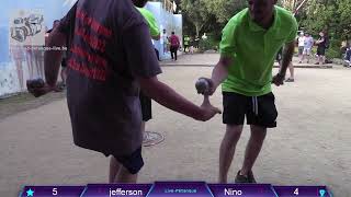 Pétanque Carrousel à la Chiappa Petank Events- 4 champions offrent une partie de gala à Jefferson