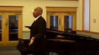 Ronald Campbell, bass-baritone sings If I Can Help Somebody