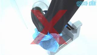 Shoe Inn Automatic Shoe Cover Dispensers: Usage