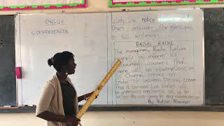 Primary seven _ Electronic Media comprehension Lesson Two