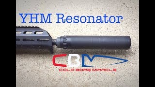 Yankee Hill Machine Resonator 30, a silencer fit for a machine gun, or the Desert Tech MDR