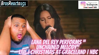 Lana Del Rey Performs “Unchained Melody” LIVE | Christmas at Graceland | NBC REACTION