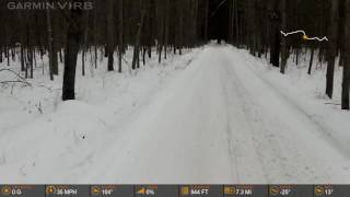 snowmobiling in Hale Michigan Dec 22, 2016