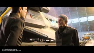 Spock Meets Spock Clip The new Spock on the old Spock, his colleague and close friend