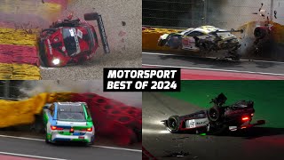 MOTORSPORT BEST OF 2024 - CRASHES, SPINS, FAILS & PURE SOUND