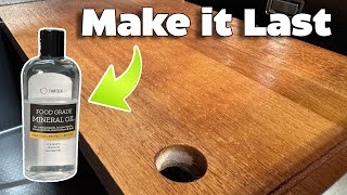 How to Oil a Wood Cutting Board | Step-by-Step Guide Using Food-Grade Mineral Oil