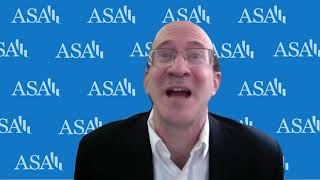Larry Lesser accepts 2021 Waller Distinguished Teaching Career Award from ASA during JSM