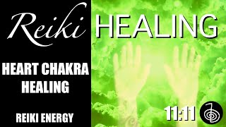 Heart Chakra Healing / Reiki Energy (Rain Sounds