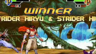 MUGEN Arcade 01-Strider Hiryu & Strider Hien (part 3 of 4)