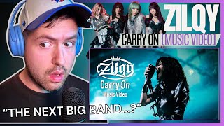 THE NEXT BIG METAL BAND!? J-rock fan's FIRST-TIME REACTION to【Zilqy】Carry On (Music Video)