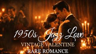 Rare 1950s Jazz Love Standards For A Sophisticated Vintage Valentines Dinner Date