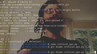 Why to use git blame #git