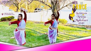 LOCKDOWN NRITYA MAHOTSAV 2020 47th Duo Performance by Mouli & Medha Pal Student of Shivang Institute