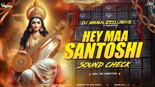 SARASWATI PUJA 2026 🔊 |  SOUND CHECK | DJ ARMAN EXCLUSIVE | #djsarzenspeakercheck #djremix2026