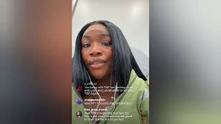 Claressa Shields, live stream addresses some tea