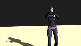 Fortnite - Psylocke--  #3ДМОДЕЛИДЛЯИГР  -НИЗКОПОЛИГОНАЛЬНЫЙ ПЕРСОНАЖ