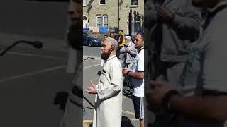 Free Free Palestine. Convoy of cyclists  ride from Bradford to Manchester via Halifax (Part 1)