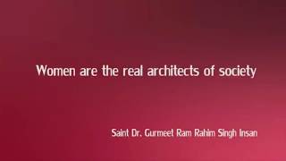Woman Day Tweet Pita Ji | SACHI SHIKSHA