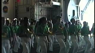 All City Band on the USS Nimitz 1992