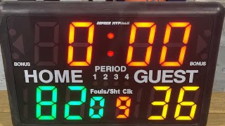 ICHS Boys Basketball v. NJUCA Senior Night 1/10