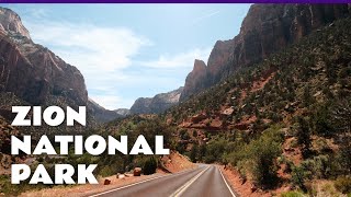 Driving Through the Stunning Scenery of Zion National Park's East Entrance on Memorial Day Weekend