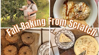 Fall baking from scratch for my family of five / Favorite Fall baking recipes