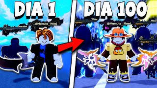 I Spent 100 Days Solo Leveling in Roblox (Arise Crossover)